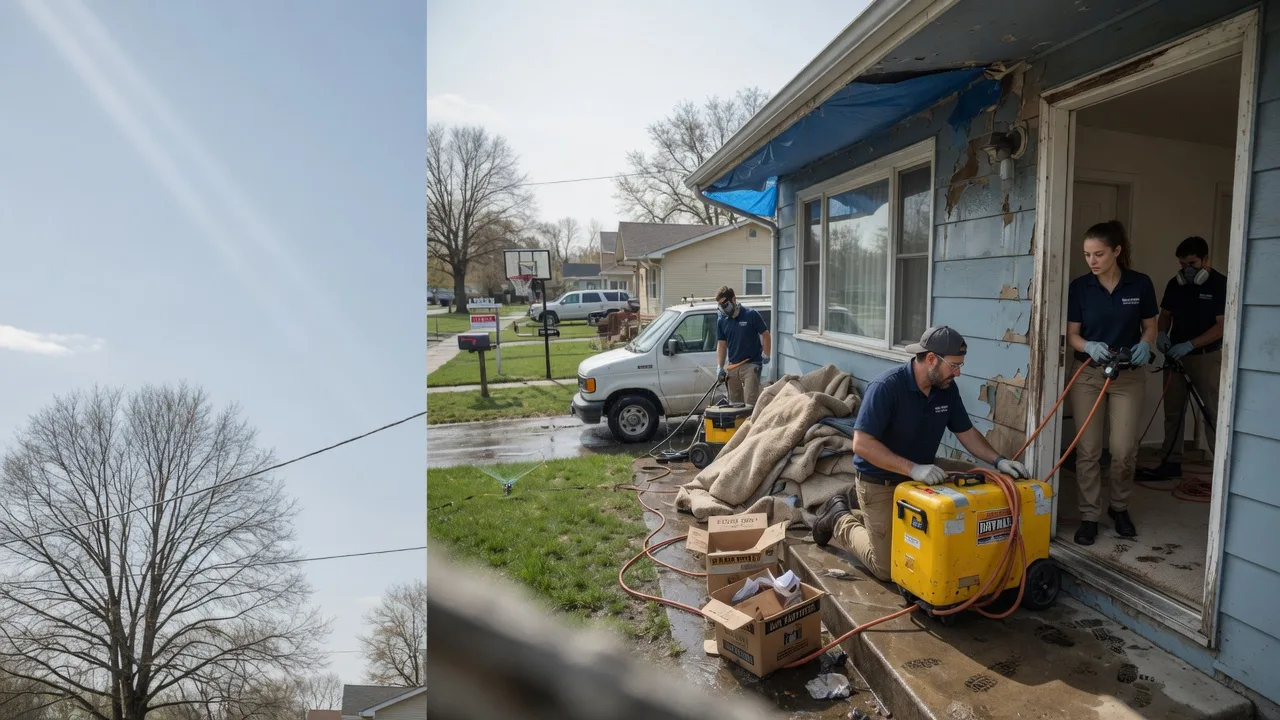 Basement Flood Cleanup in Britt, MN near me